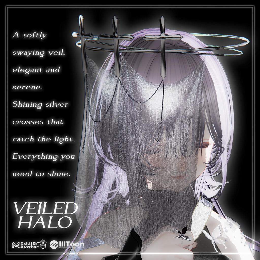 期間限定無料『 Veiled Halo 』˚‧︵‿♰