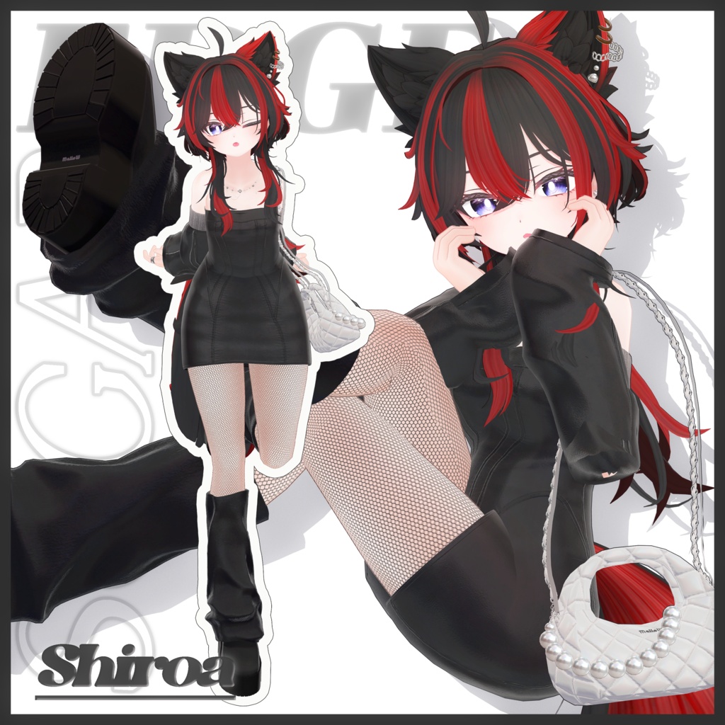 【シロア対応SALE】.✦ ݁˖ 𝐒𝐮𝐠𝐞𝐫 𝐄𝐝𝐠𝐞 .✦ ݁˖ 22アバター対応衣装