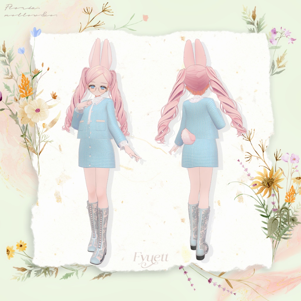 『 Floréa 』複数アバター対応衣装