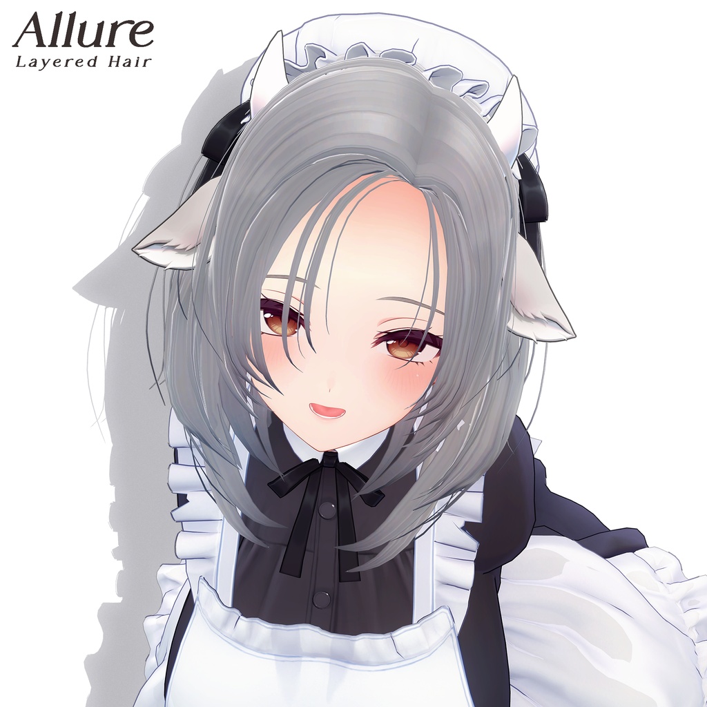 【販売記念SALE】Allure Layered Hair【7アバター対応】