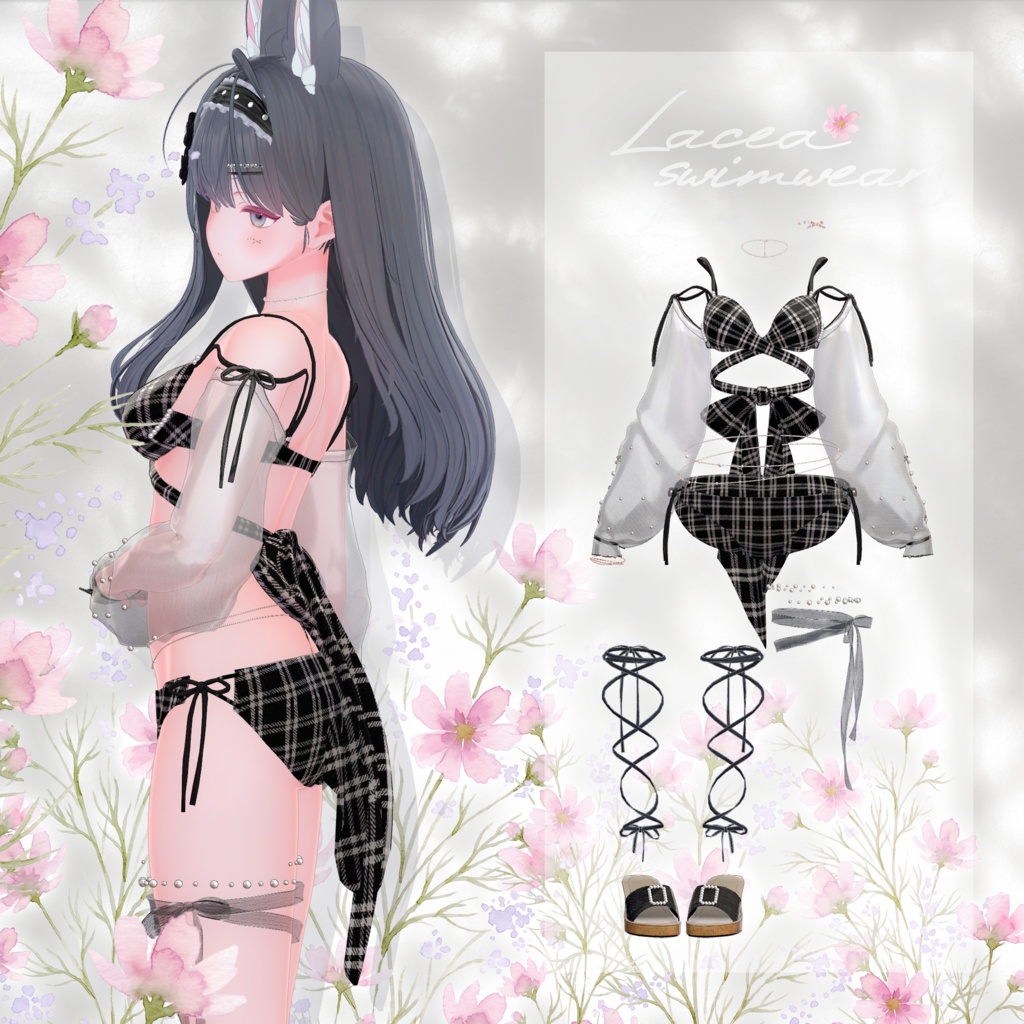 ⋆˚ ꣑ৎ発売記念SALE✨Lacea swimwear⋆˚ ꣑ৎ【複数アバター対応】