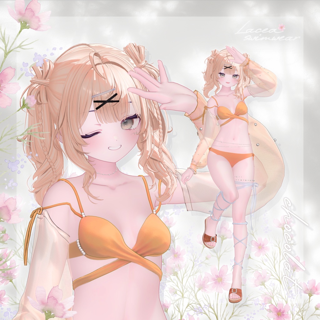 ⋆˚ ꣑ৎ発売記念SALE✨Lacea swimwear⋆˚ ꣑ৎ【複数アバター対応】