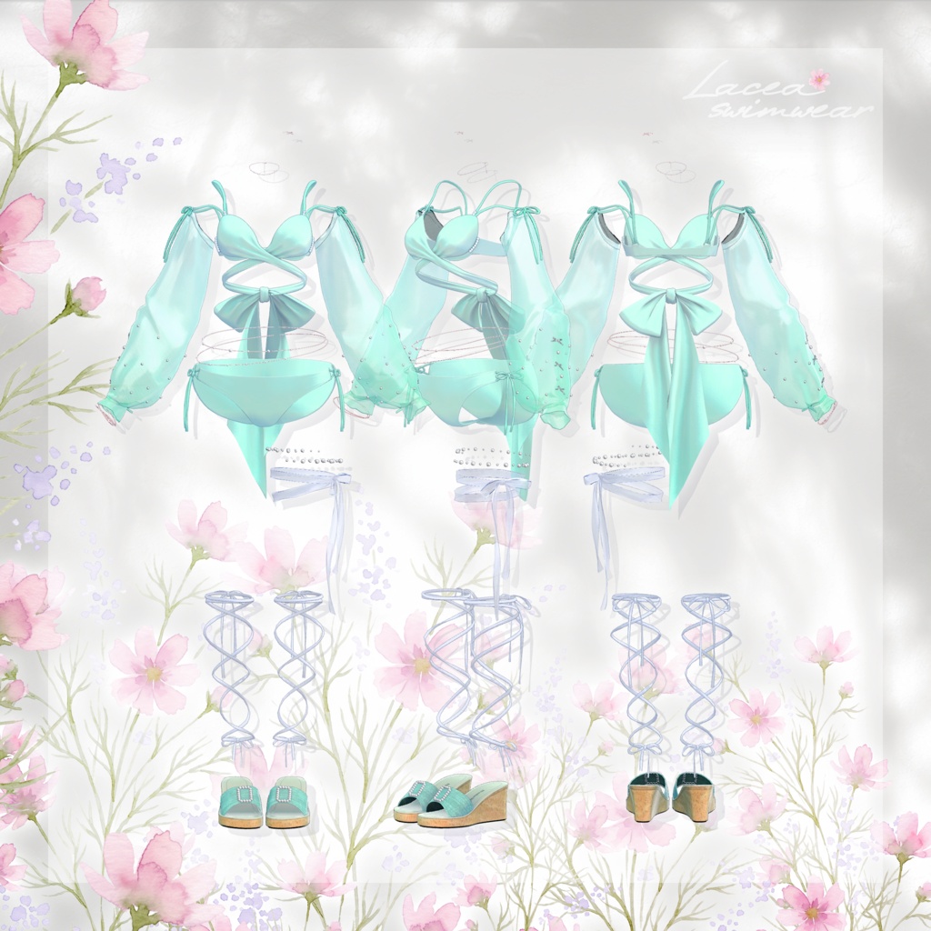 ⋆˚ ꣑ৎ発売記念SALE✨Lacea swimwear⋆˚ ꣑ৎ【複数アバター対応】