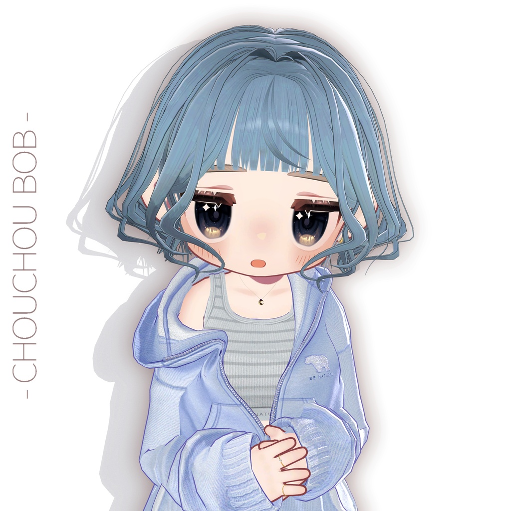 💛販売開始SALE!⊹˚. ♡シュシュボブ - Chouchou Bob -【VRC用Hair】