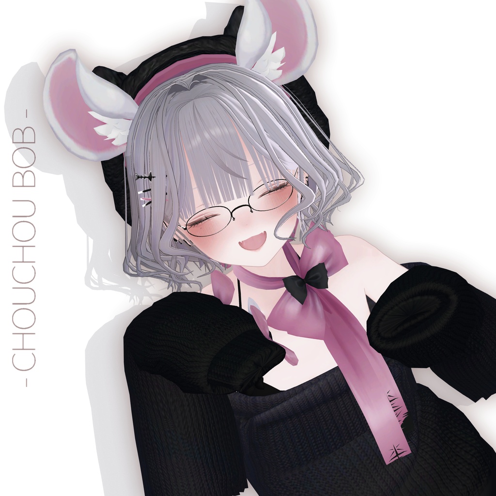 💛販売開始SALE!⊹˚. ♡シュシュボブ - Chouchou Bob -【VRC用Hair】