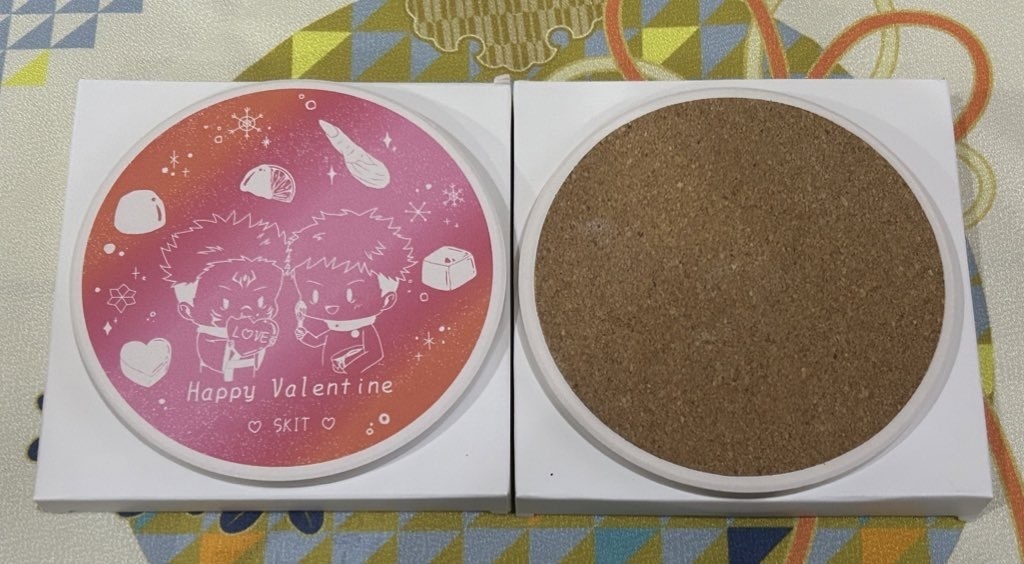 白雲石吸水コースター(SKIT VD)