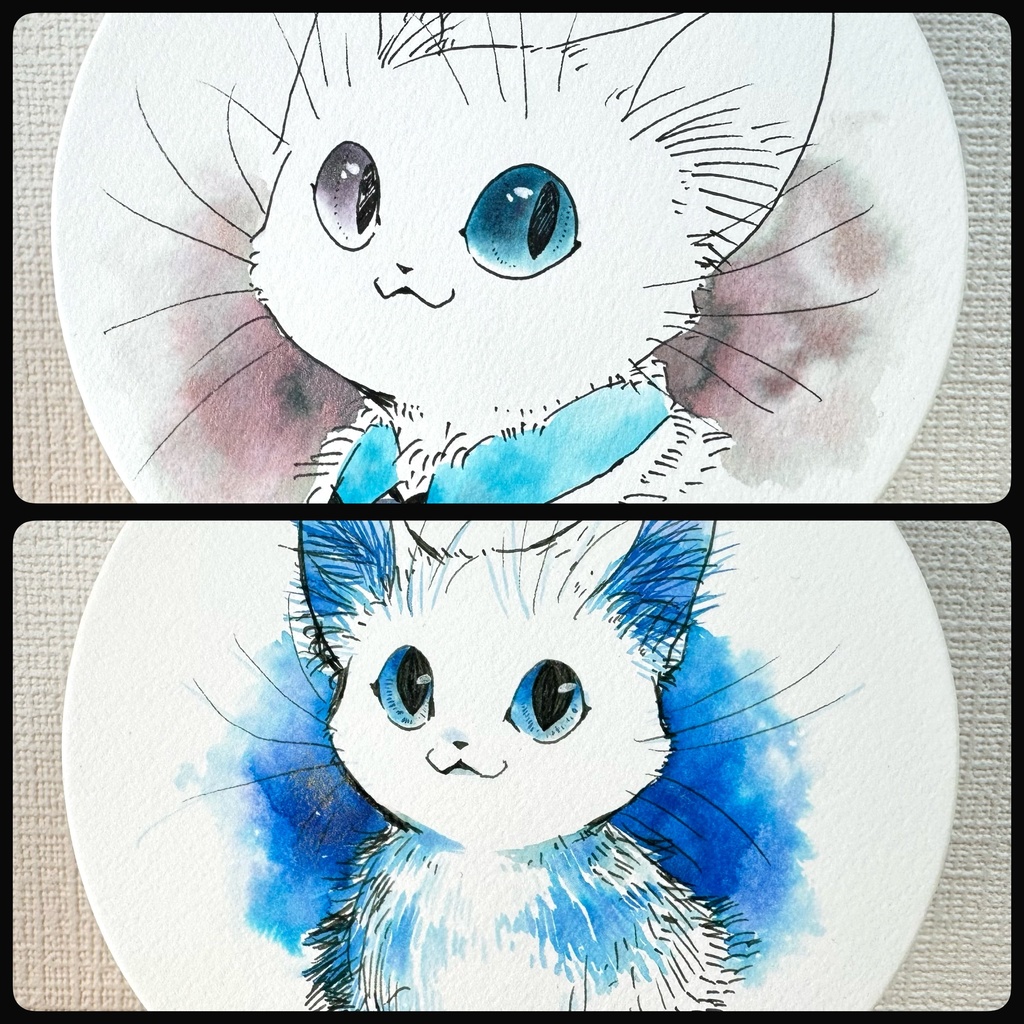 万年筆インク原画