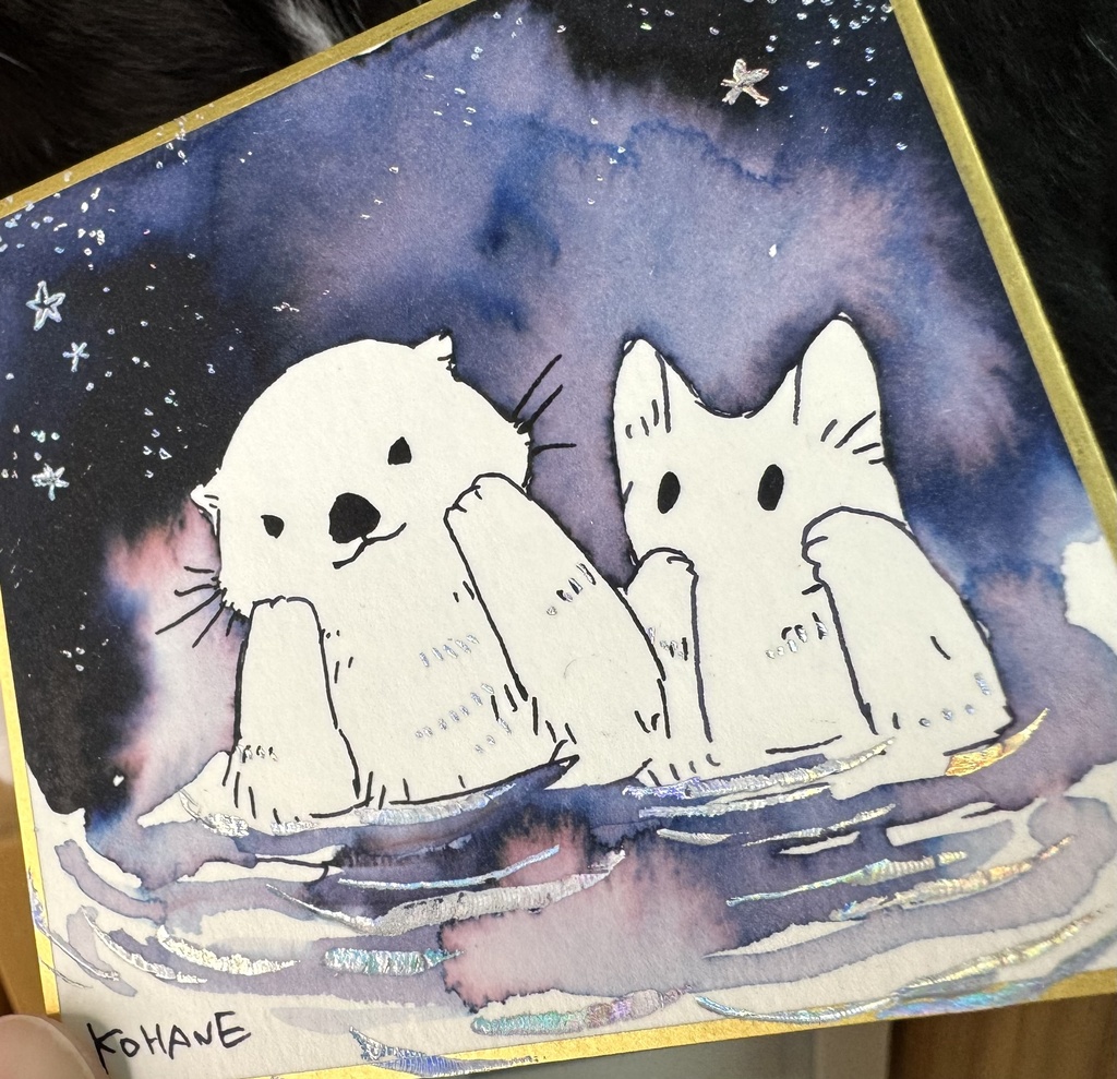 インク原画　インクベントカレンダー 2024