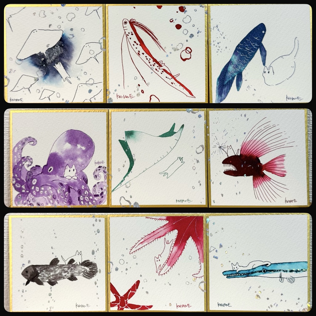 インク原画 インクベントカレンダー 2024