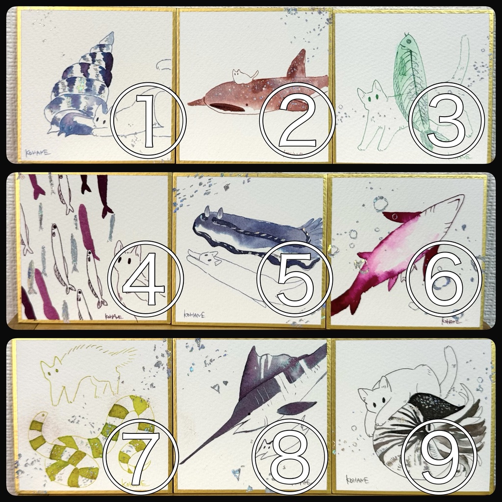 インク原画 インクベントカレンダー 2024