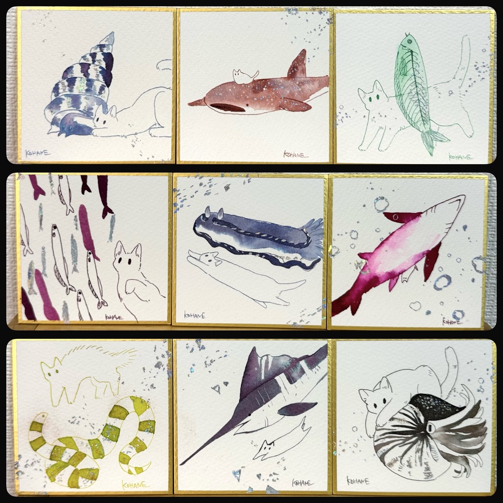 インク原画 インクベントカレンダー 2024