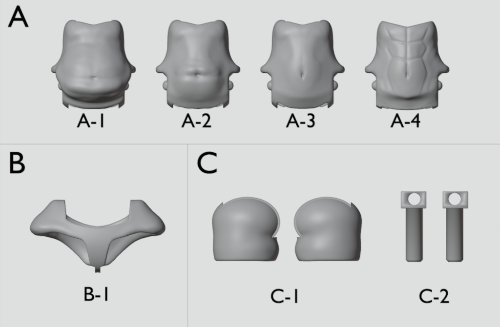 TB-002 メガミコネクトボディ block2