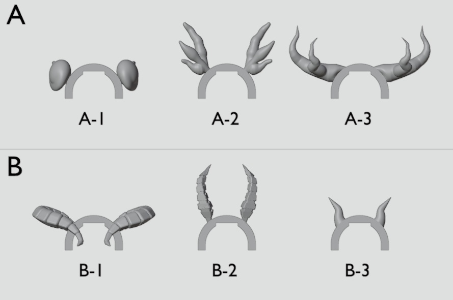 TB007-A メガミカチューシャ ドラゴン・デビル