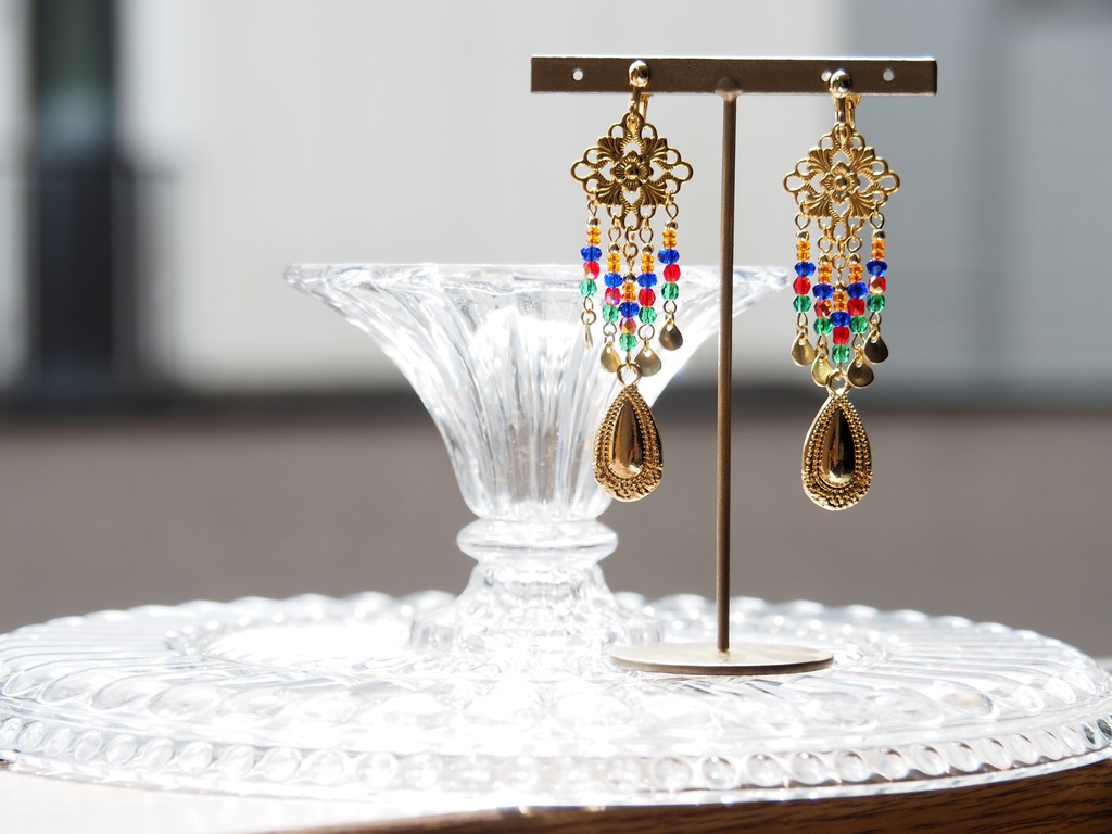 ケツァル・コアトルイメージイヤリング・ピアス