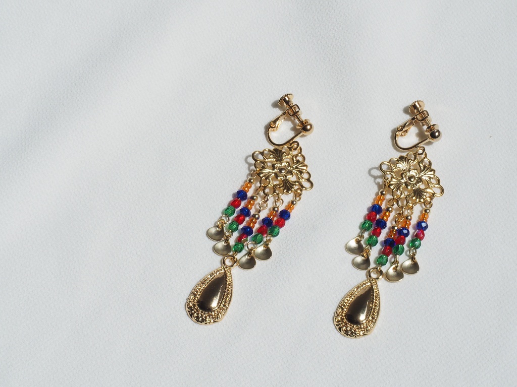 ケツァル・コアトルイメージイヤリング・ピアス