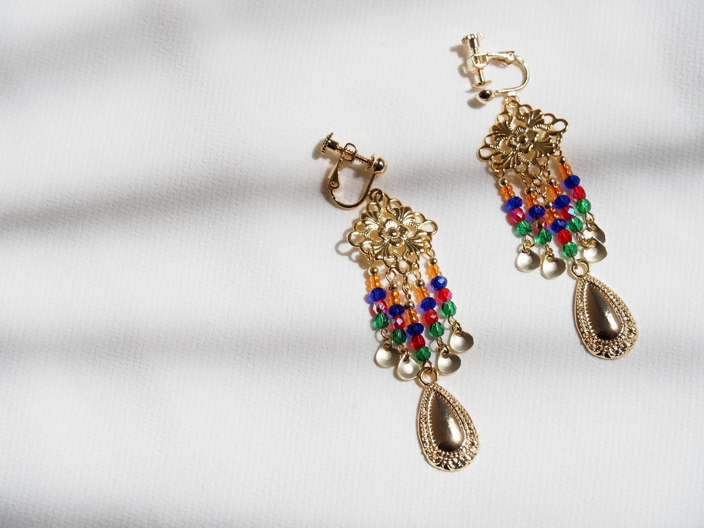 ケツァル・コアトルイメージイヤリング・ピアス