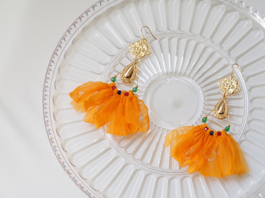 ケツァル・コアトルイメージイヤリング・ピアス