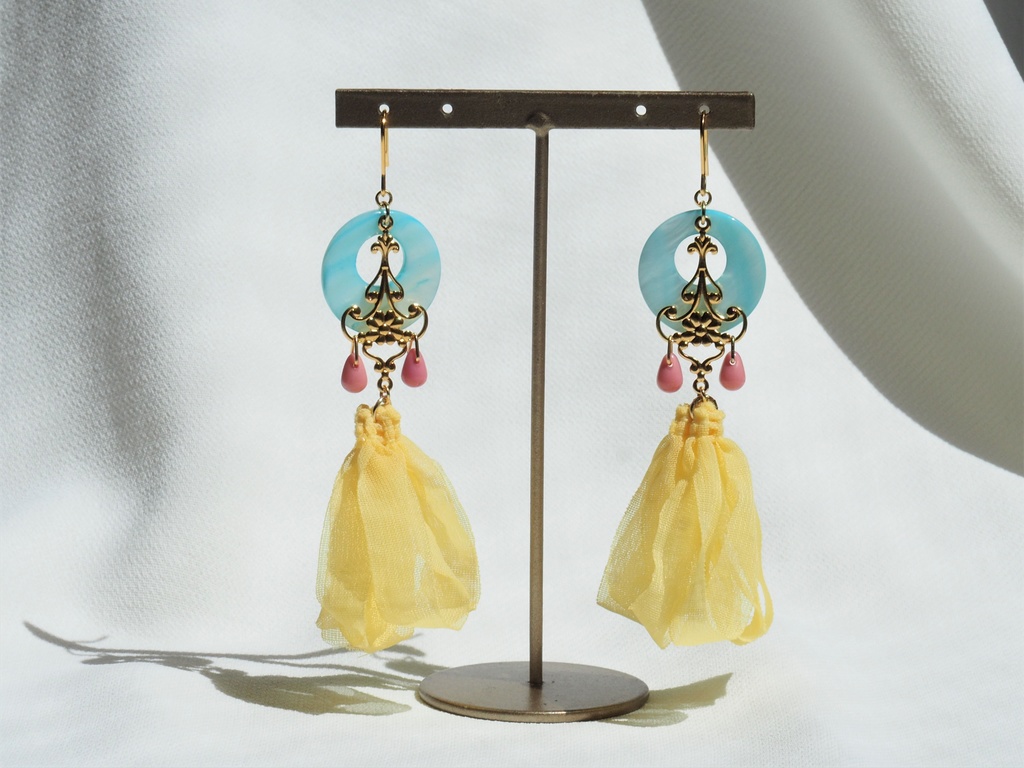 ジナコ=カリギリ(ガネーシャ)イメージイヤリング・ピアス