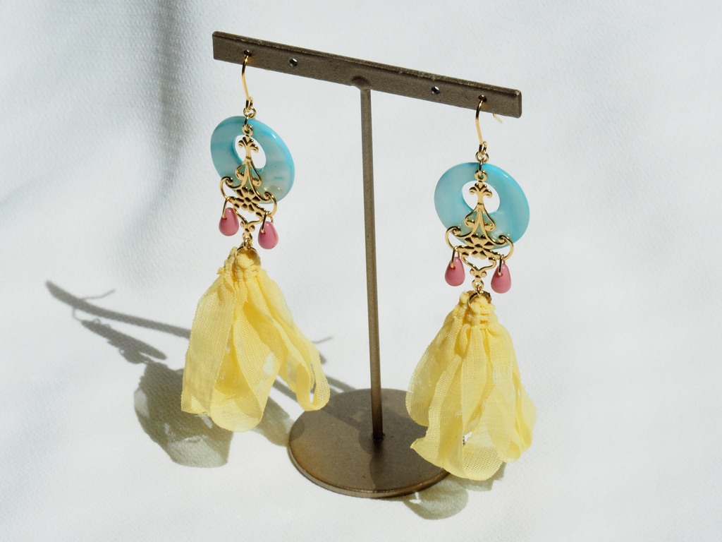 ジナコ=カリギリ(ガネーシャ)イメージイヤリング・ピアス