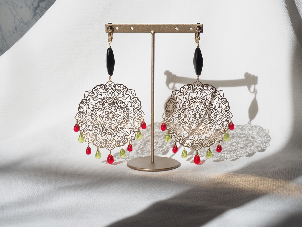 蘆屋道満イメージイヤリング・ピアス