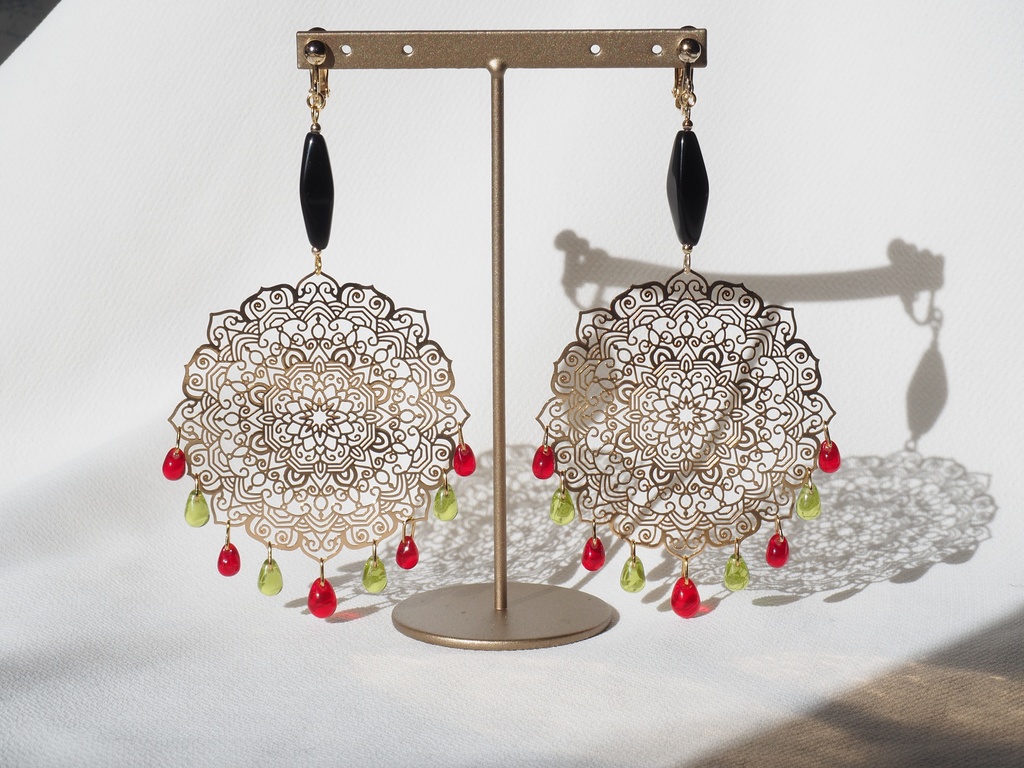 蘆屋道満イメージイヤリング・ピアス