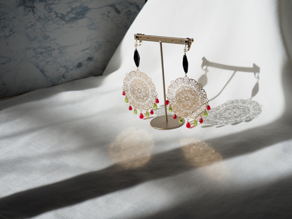 蘆屋道満イメージイヤリング・ピアス