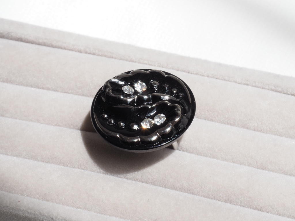 Czech Glass ring -No.12-