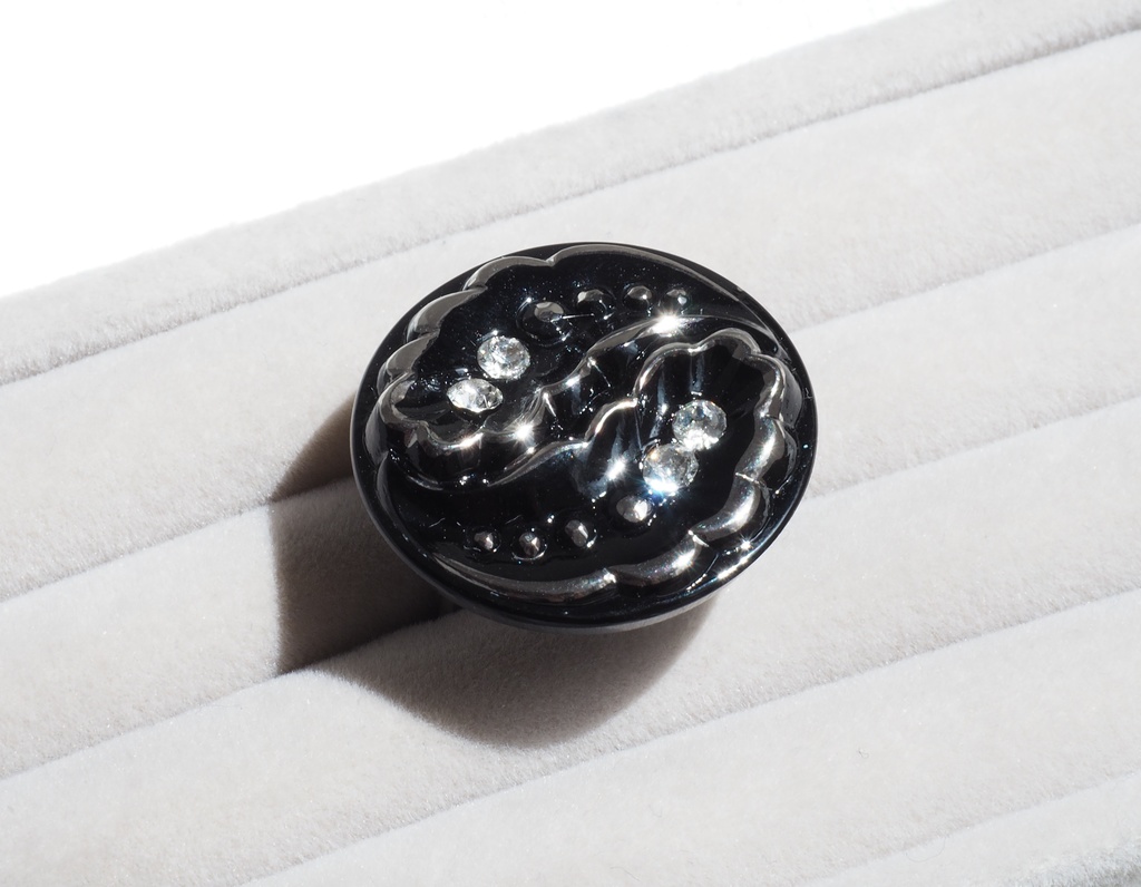 Czech Glass ring -No.12-