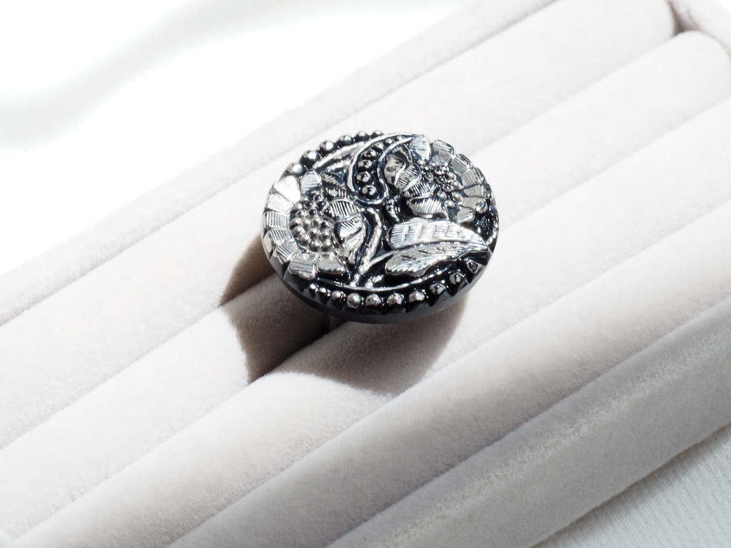 Czech Glass ring -No.14-