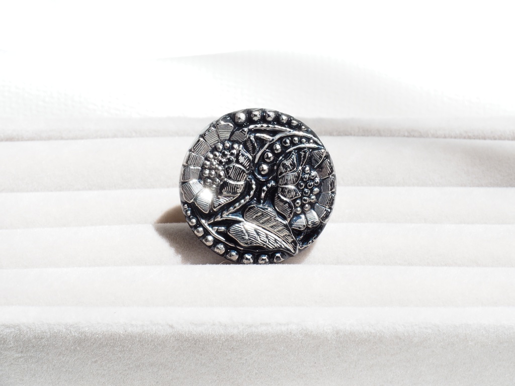 Czech Glass ring -No.14-