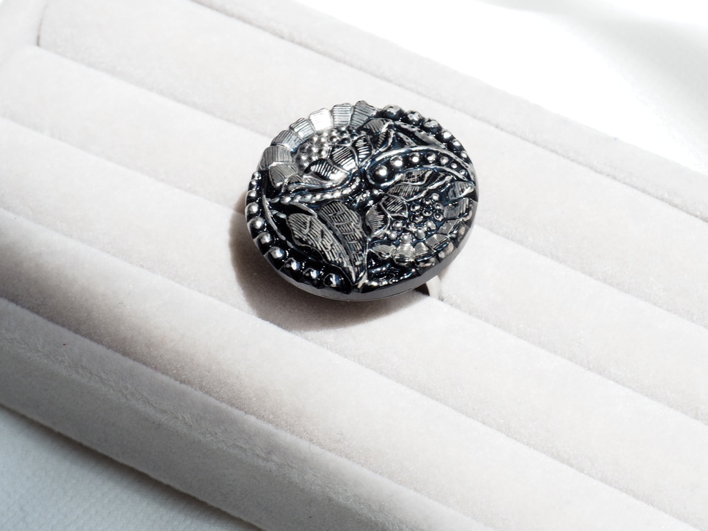 Czech Glass ring -No.14-