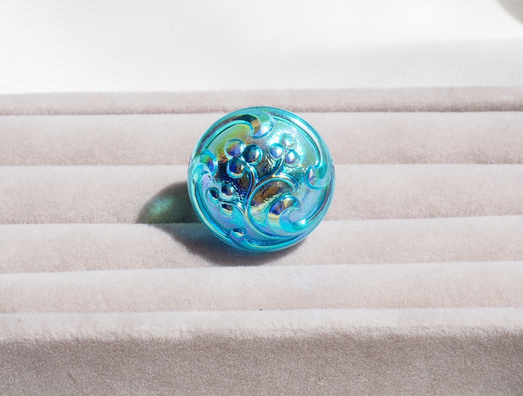 Czech Glass ring -No.4-