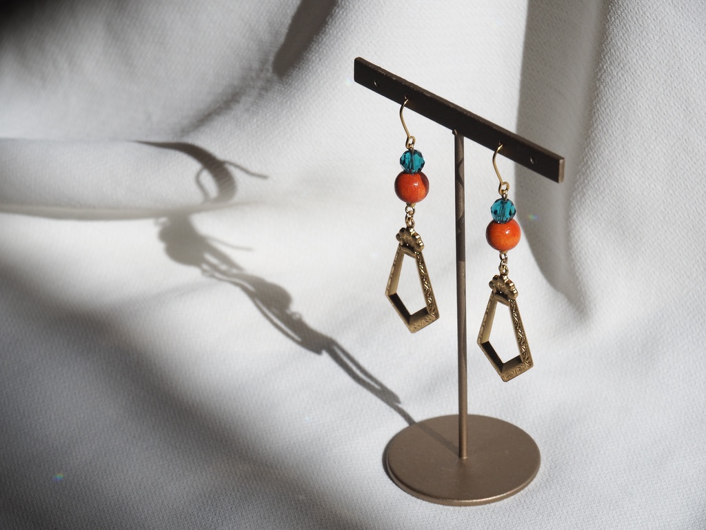 アショカ王イメージイヤリング・ピアス