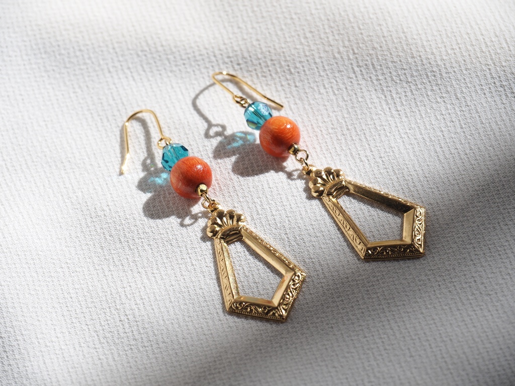 アショカ王イメージイヤリング・ピアス