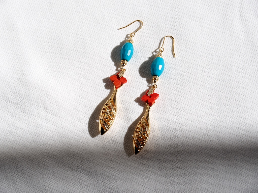 アショカ王イメージイヤリング・ピアス