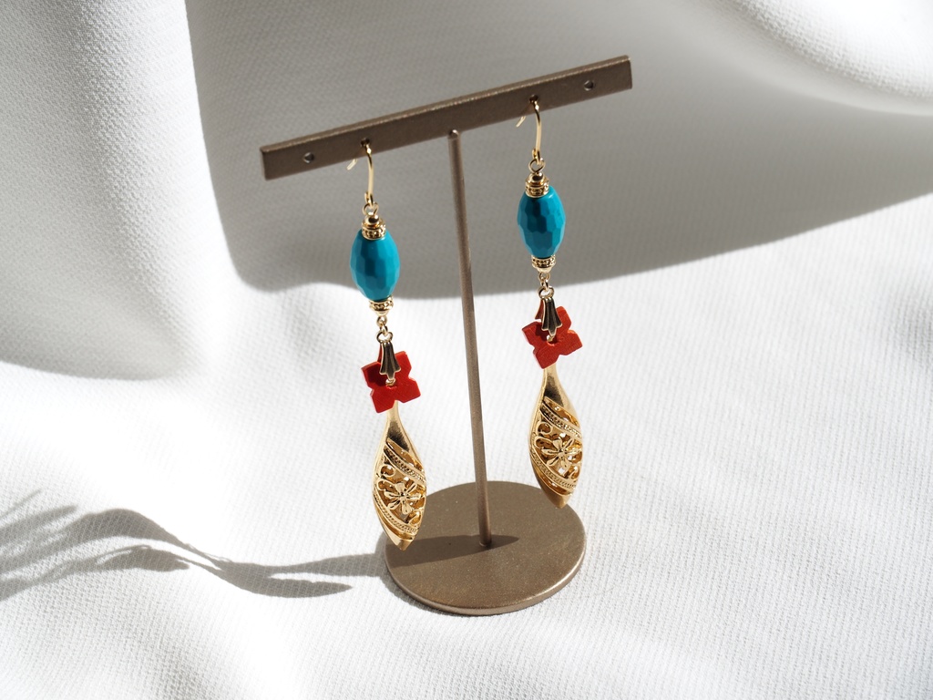 アショカ王イメージイヤリング・ピアス