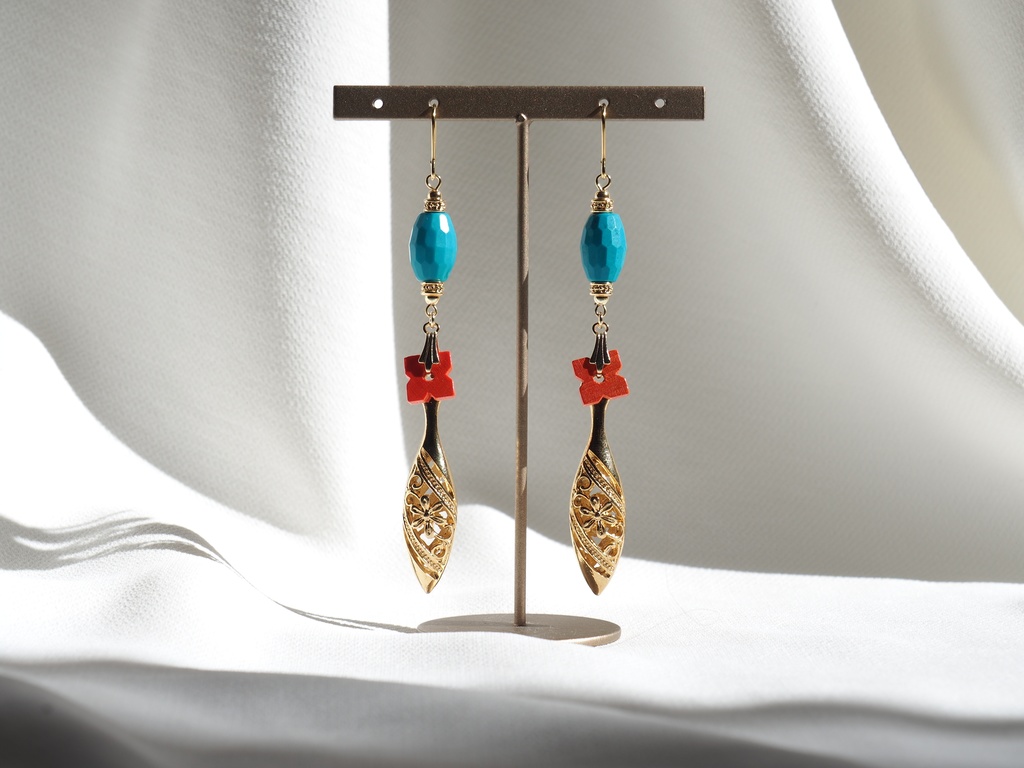 アショカ王イメージイヤリング・ピアス