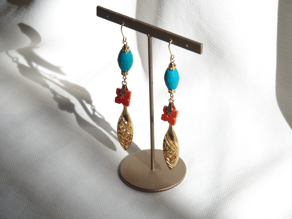 アショカ王イメージイヤリング・ピアス