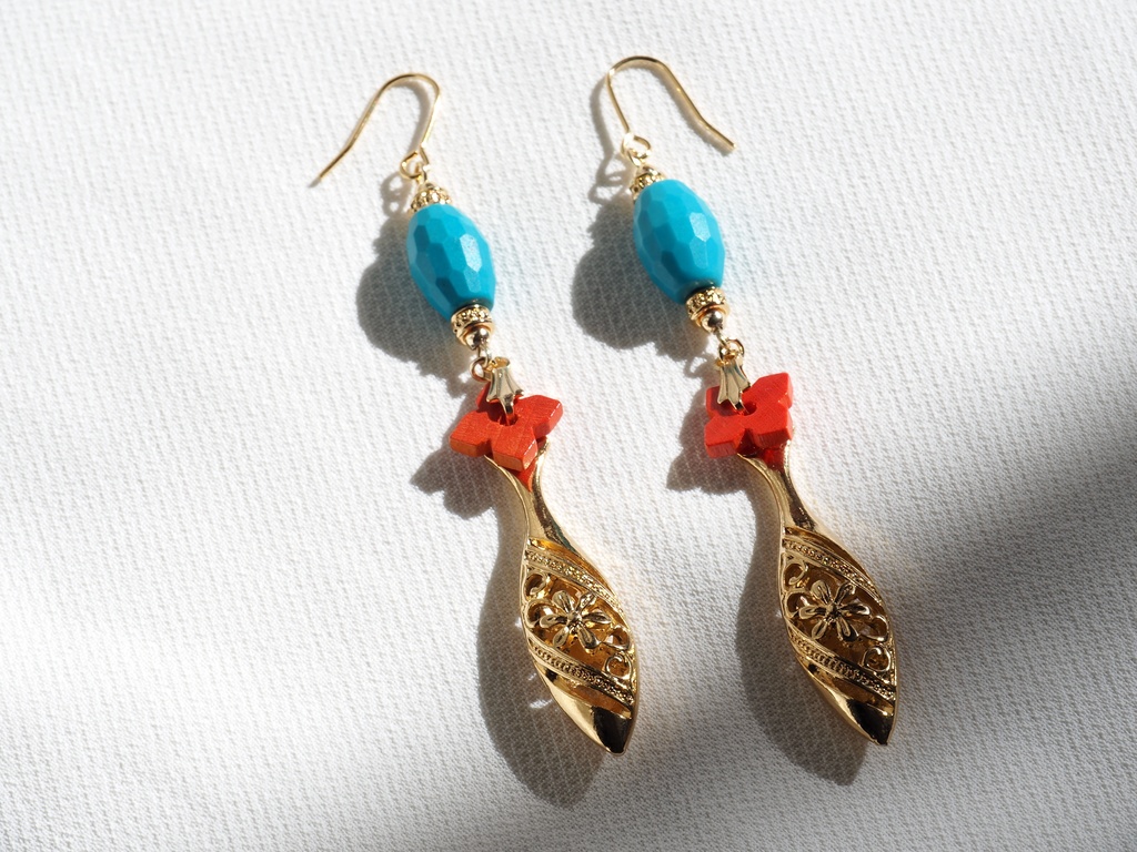 アショカ王イメージイヤリング・ピアス