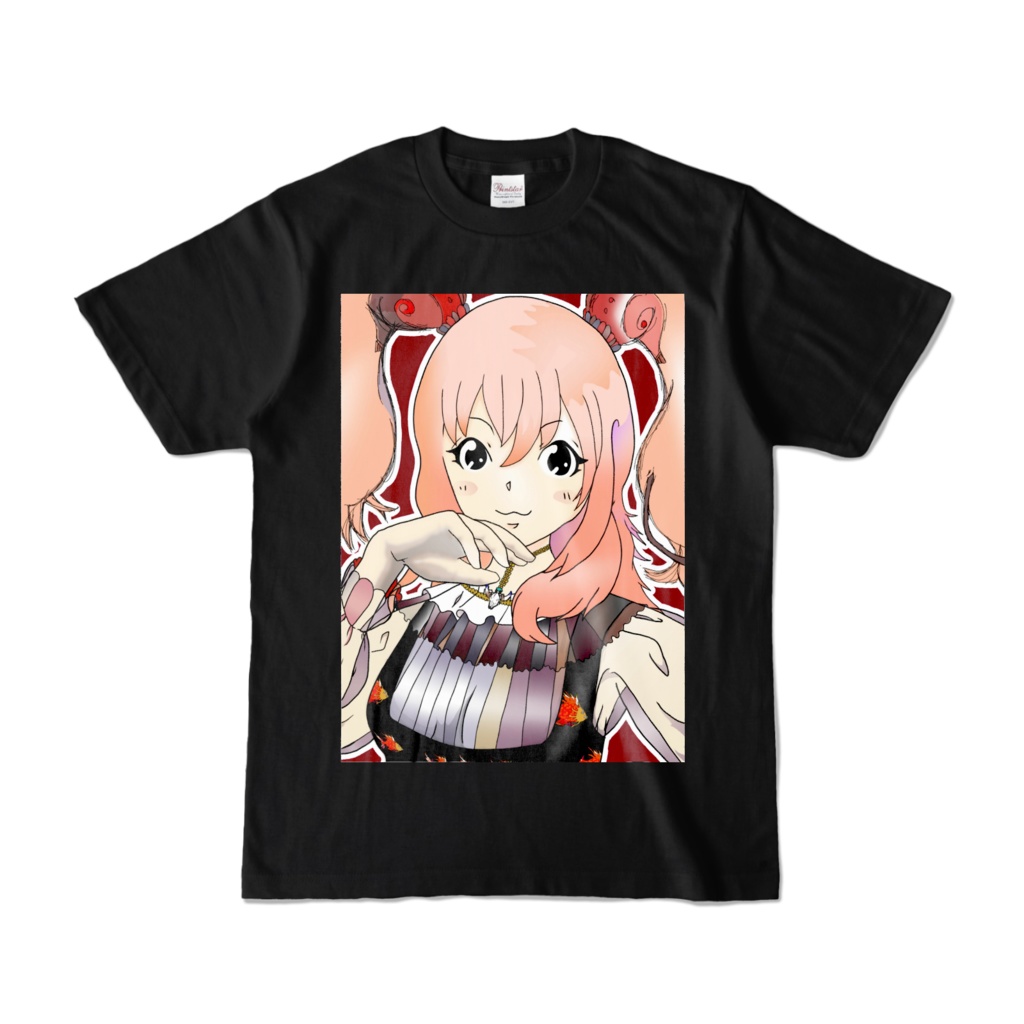 ゴスロリTシャツ　ブラック