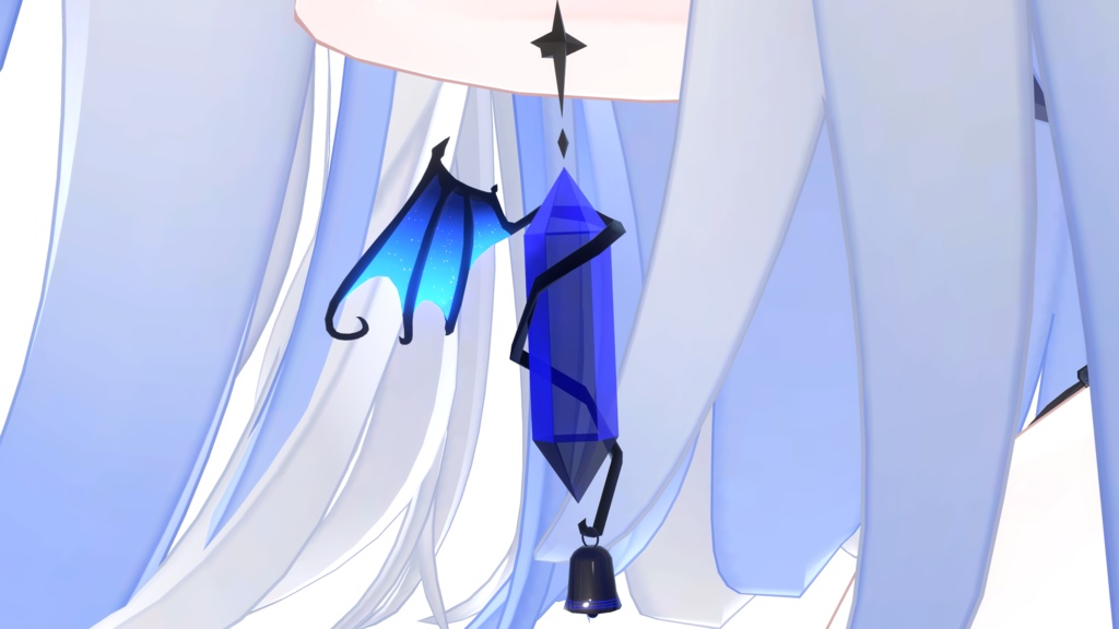 EL_Earring Crystal/Flower 【エルシオン対応】