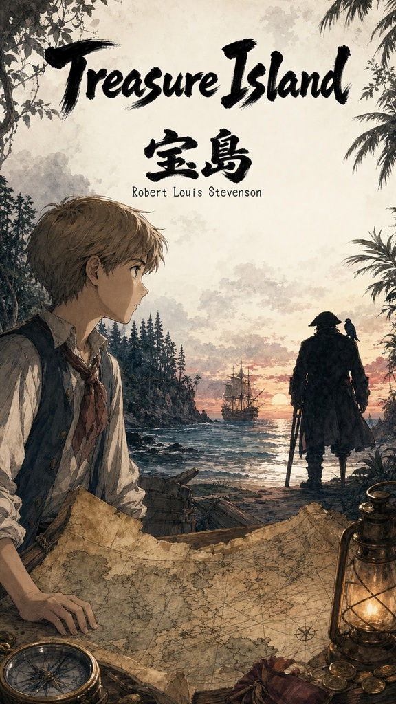 Treasure Island Manga Edition PDF | English Edition | Meicho Manga