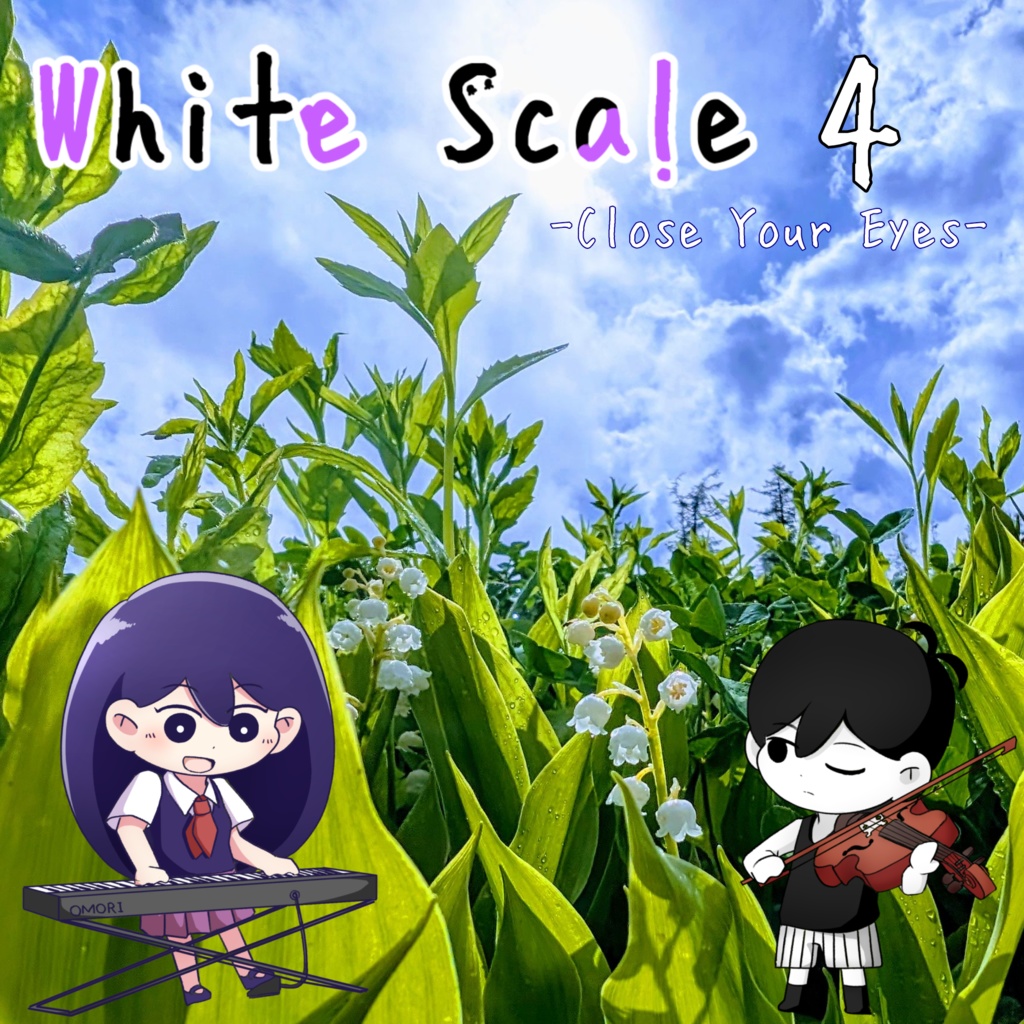 【OMORIアレンジCD】White Scale Vol.4 -Close Your Eyes- (ホワイトスケール4)