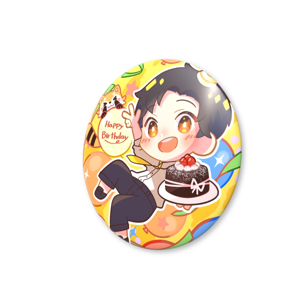 【お誕生日】たるちゃ記念缶バッジ
