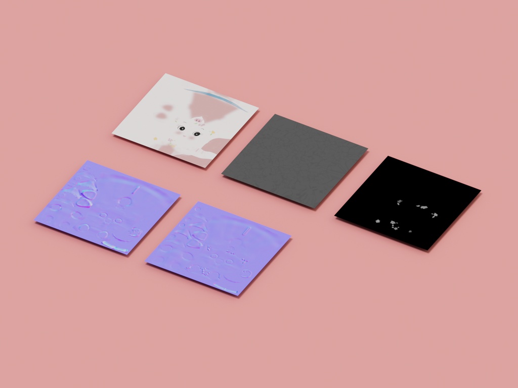 【FBX】ぶたの貯金箱 3Dモデル