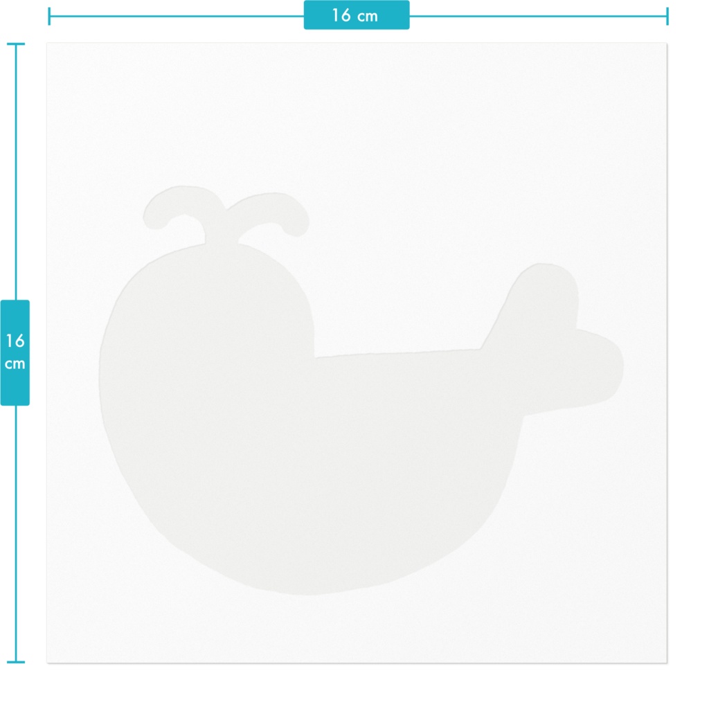 夜クジラ(ステッカー)