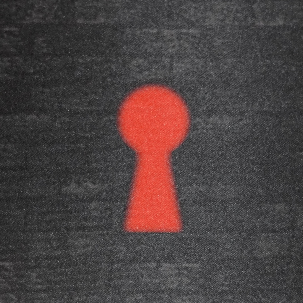 カードゲーム 布ラバー製プレイマット オリジナル 黒赤 610x355mm