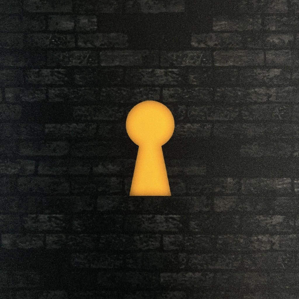 カードゲーム 布ラバー製プレイマット オリジナル 黒黄 610x355mm