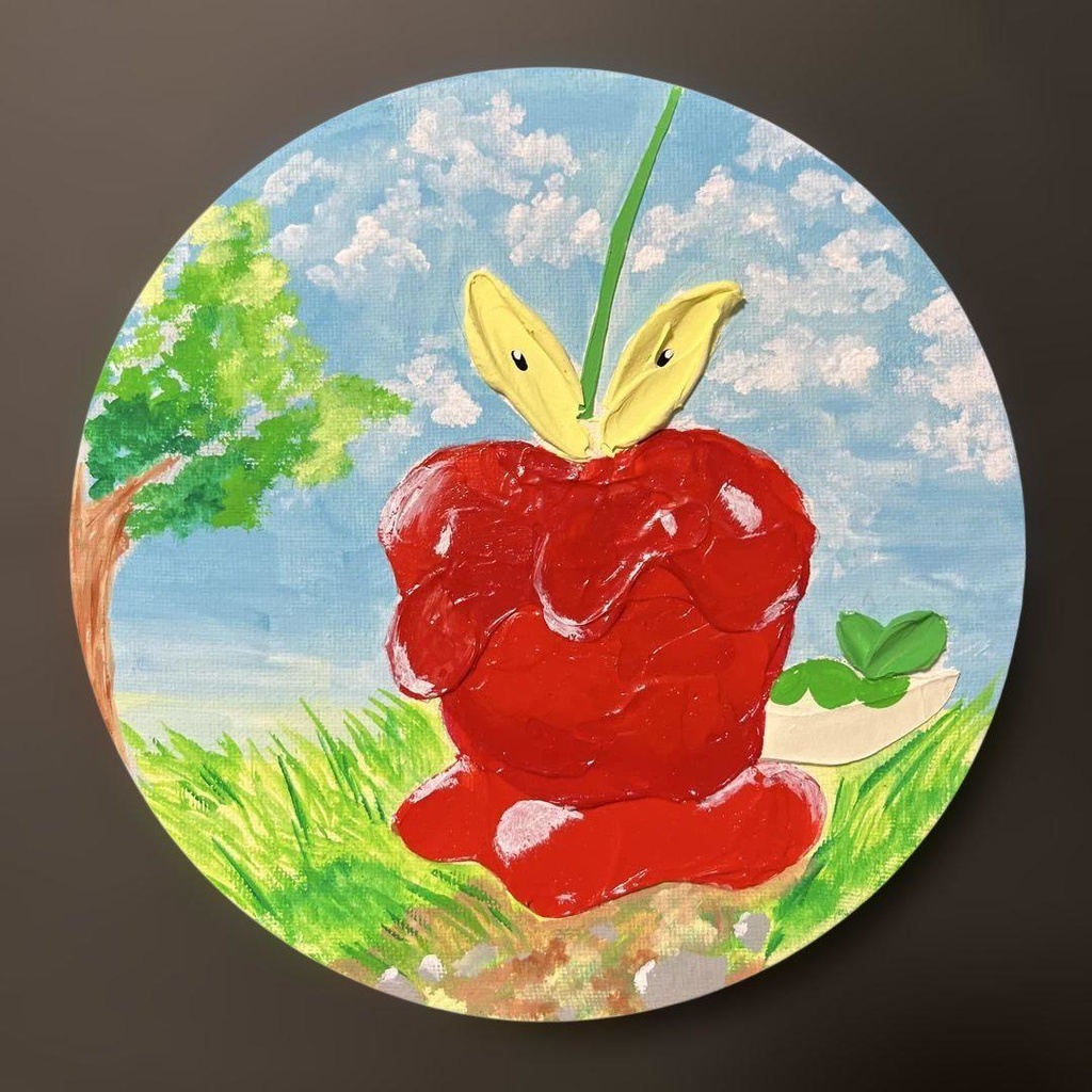 ポケモン　カミッチュ　テクスチャーアート　原画
