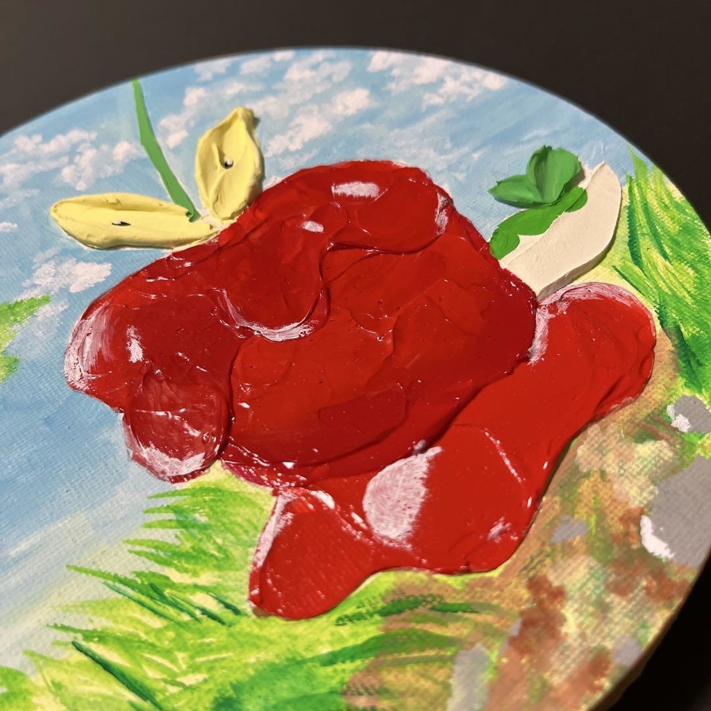 ポケモン カミッチュ テクスチャーアート 原画